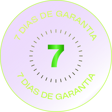 7 dias de garantia